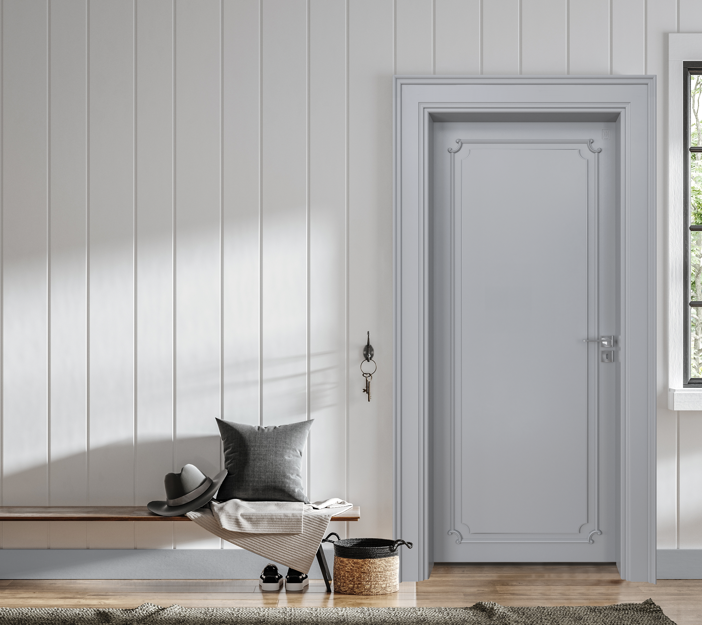BY-5017 Porte intérieure Laqué